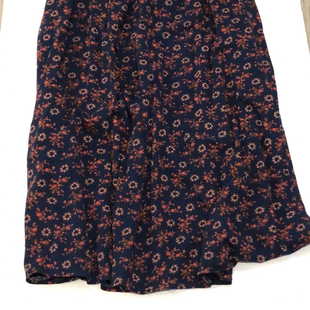 Caslon floral long sleeve dress size m - Picture 7 of 8